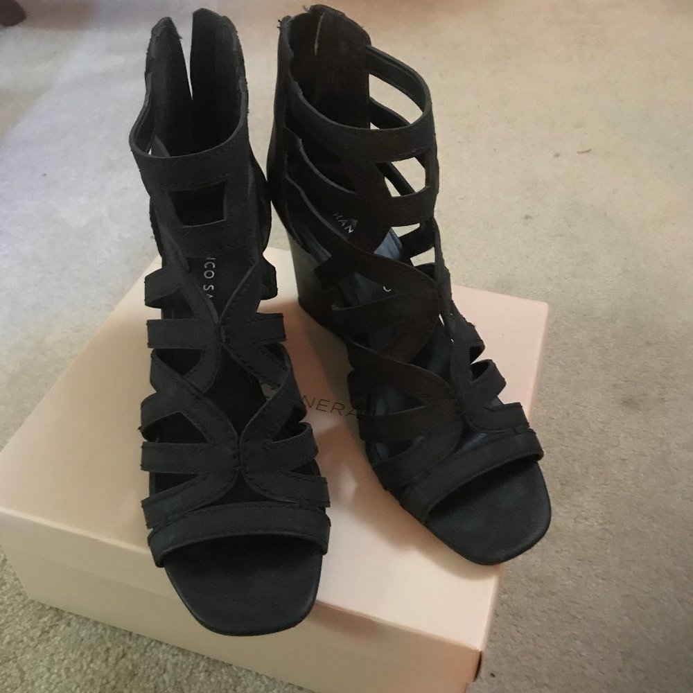 Franco Sarto Black Sandal